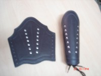 Medieval Leather Forearm Guard Braces RAG-01